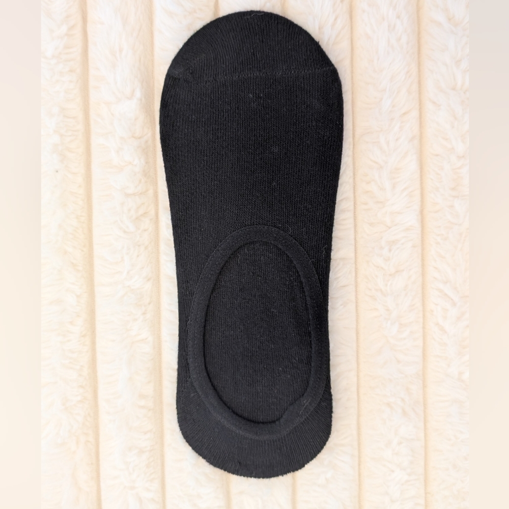 ✳️ FREE w/ Bundle - Black No-Show Socks